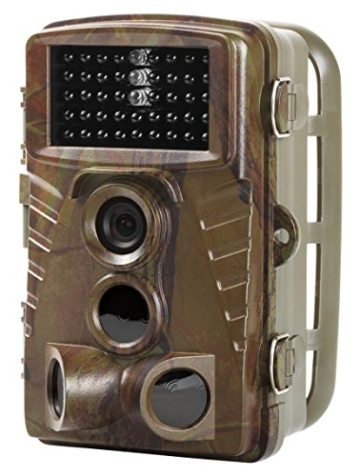 MEDION Wildkamera S49119 MD 87396, 5.0 MP, Heimüberwachung oder Tierbeobachtung, Spritzwassergeschützt, Full-HD, Belichtungsautomatik, Mikrofon, Lautsprecher, grün - 